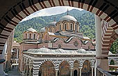 Rila Monastery, the five domed church the Nativity of the Virgin 